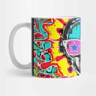 Rainbow Gothic sticker 777 Mug